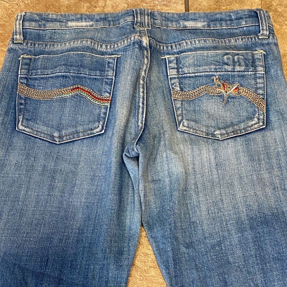 Joe's Jeans Classic Blue Flare Size 28 Women’s Denim Jeans with Some Stretch - Picture 5 of 14